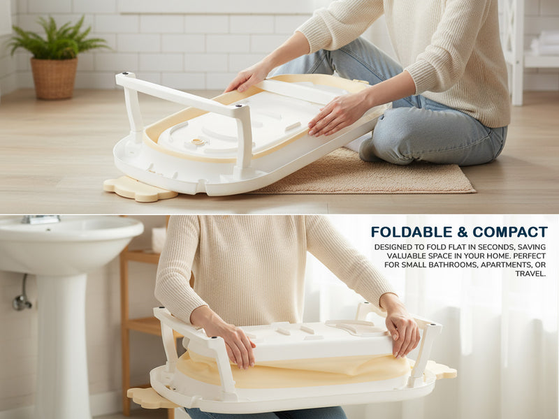 Baybee Tubby Bath Tub for Baby, Foldable Baby Bathtub for Kids — slide 1