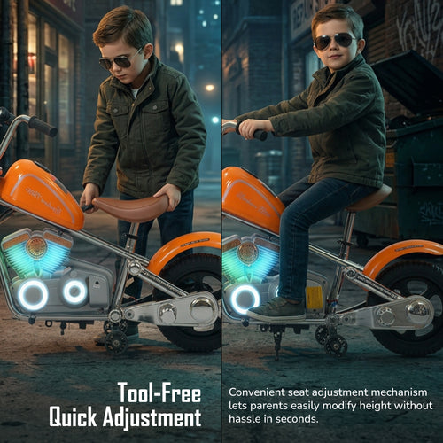 Baybee ChopperX Baby Battery Operated Bike for Kids