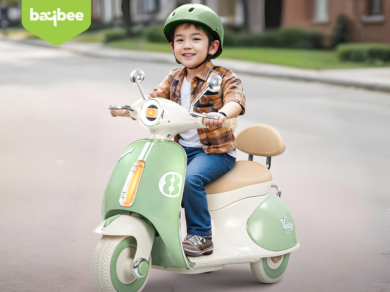 Baybee Vintage Battery Operated Bike for Kids — slide 1