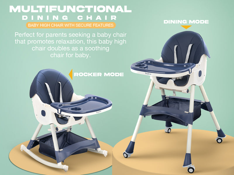 Baybee 4 in 1 Convertible High Chair for Kids — slide 3