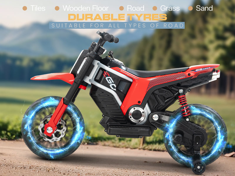 Baybee Motocross Electric Bike for Kids — slide 1