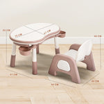 Baybee Dream Desk Kids Study Table for Students with Chair, Reading & Writing Study Table Baybee India