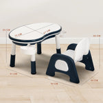 Baybee Dream Desk Kids Study Table for Students with Chair, Reading & Writing Study Table Baybee India