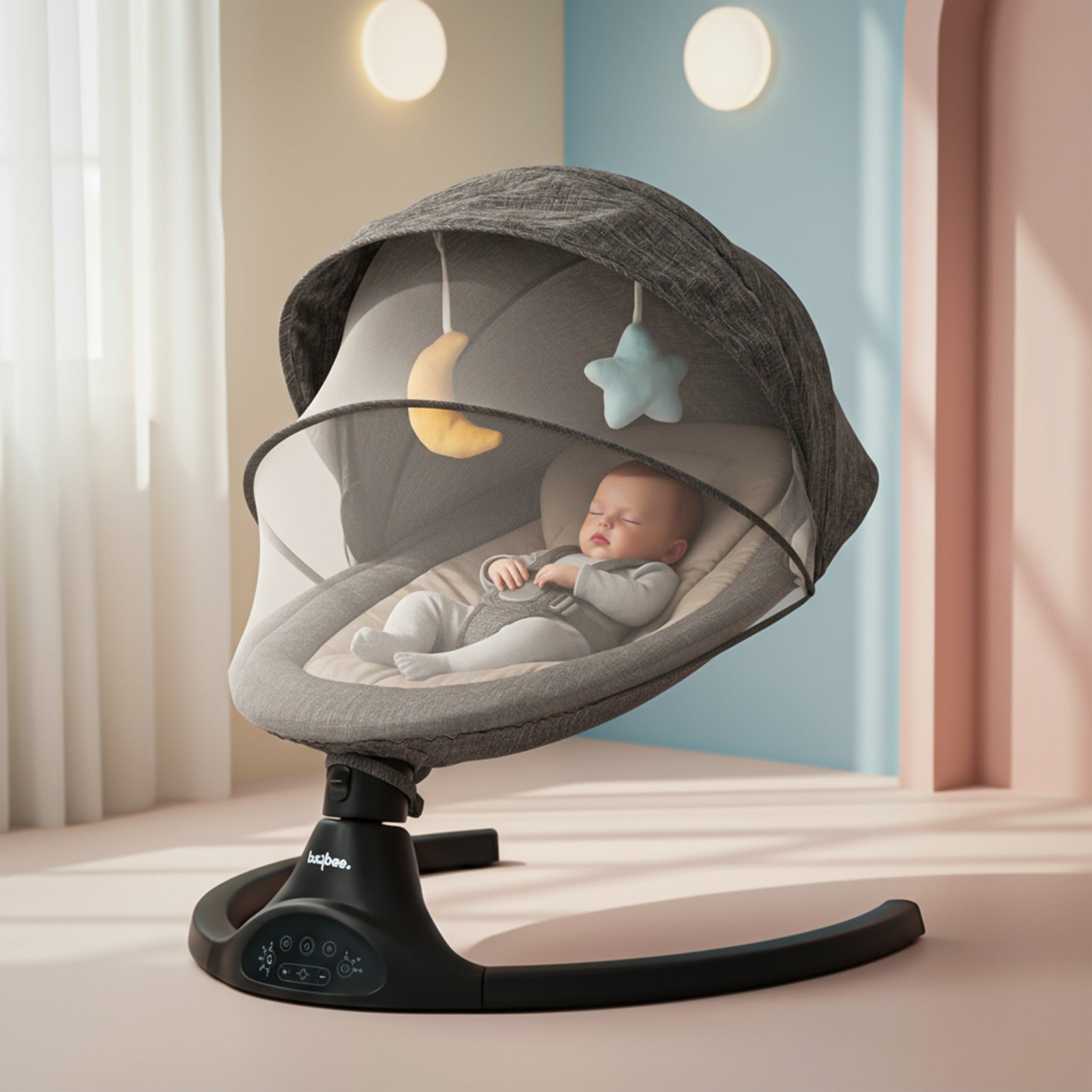 Baybee Automatic Electric Baby Swing Cradle