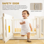 Baybee Playora Kids Playpen for Babies Baby Play Area Indoor Setup with Safety Door Lock BAYBEE