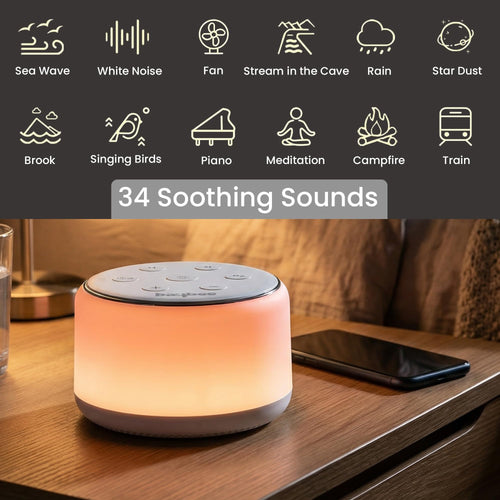 Baybee 3 in 1 White Noise Sound Machine for Baby Baybee India