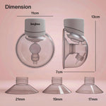 wearable electric breast pump