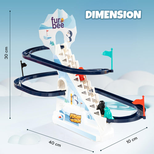 Baybee Funbee 3 Pcs Large Baby Penguin Glider Slider Toys for Kids BAYBEE