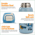 Baybee 2 in 1 Hydro Sipper Bottle for Kids Non-Toxic Water Bottle 500 ml BAYBEE