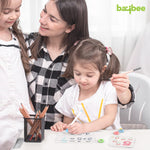Baybee Wooden Learning Toys, Counting Sticks and Math Toys, Wipe and Clean Cards BAYBEE