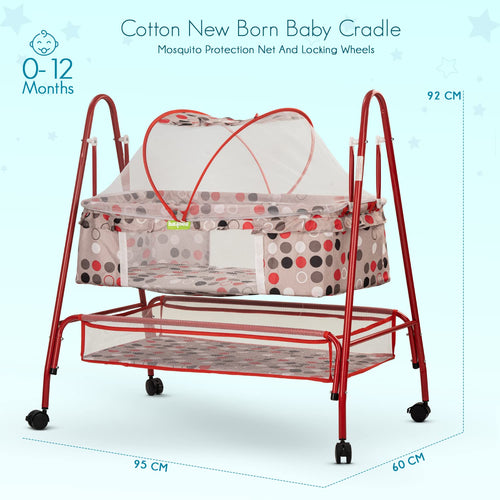 BAYBEE Arise Baby Swing Cradle for Baby with Mosquito Net, Palna Jhula for Baby BAYBEE