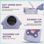 Baybee Baby Sipper Cup with Soft Silicone Straw Spill-Proof & Safe Sippy Bottle for Kids (500ml) BAYBEE
