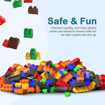 BAYBEE 142 Pcs Bricks Building Blocks for Kids, Educational Activity Toys for Kids