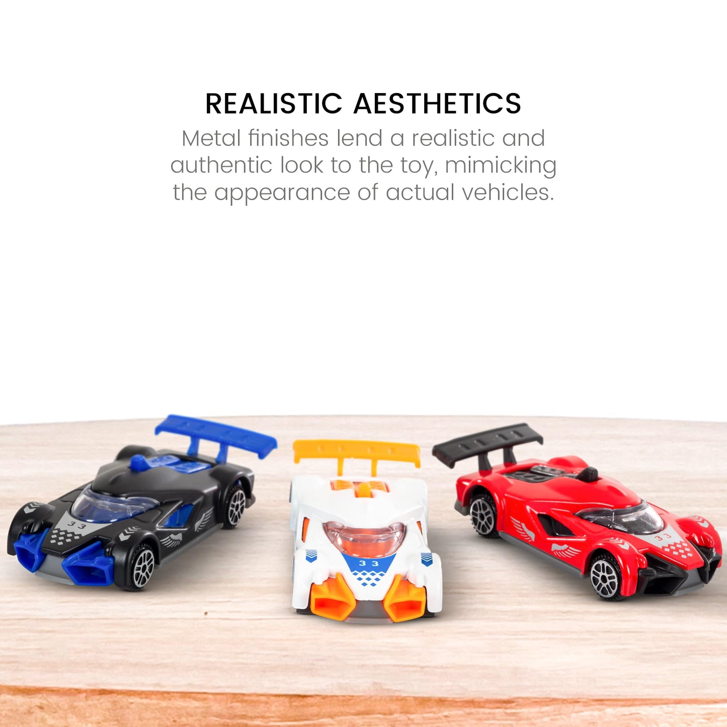 BAYBEE Push and Go Street Racing Cars for Kids