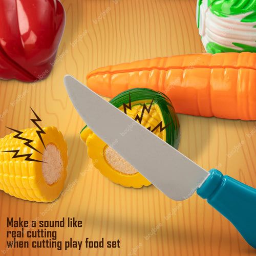 Baybee Vegetables Cutting Toys Playset Kitchen BAYBEE