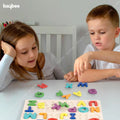 Baybee Alphabetical Wooden Puzzle Game for Toys BAYBEE