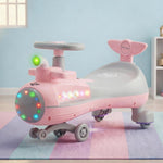 Baybee Diver Baby Swing Cars for Kids Twister Ride on Kids Car with RGB Lights - Baybee India