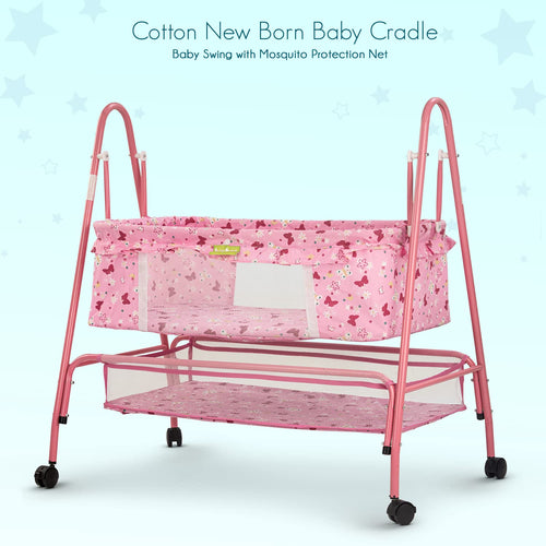 BAYBEE Arise Baby Swing Cradle for Baby with Mosquito Net, Palna Jhula for Baby BAYBEE