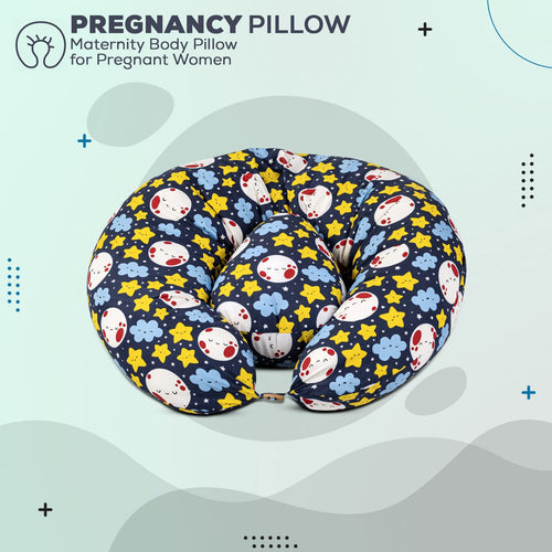 BAYBEE Multifunctional 5 in1 Printed Baby Feeding Pillow for Mother- Nursing Pillow-Original BAYBEE