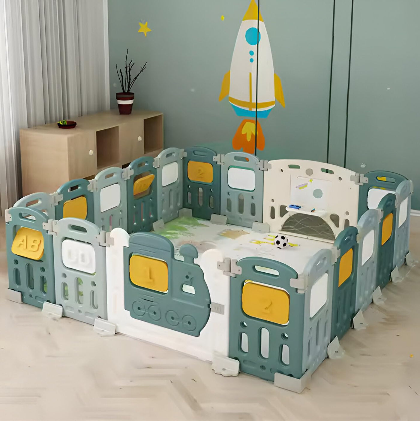 Buy Now Foldable Kids Playpen for Babies Indoor Baby Play Area