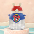 Baybee Bubbly Baby Sipper Water Bottle with Soft Silicone Straw and Adjustable Strap (670ml) BAYBEE