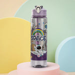Baybee Galaxy Baby Sipper Water Bottle with Soft Silicone Straw and Strap (800ml) BAYBEE