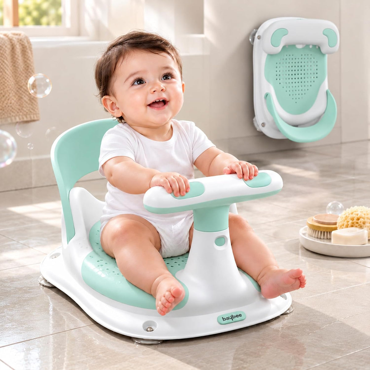 Baybee Splash Baby Bath Seat with Backrest
