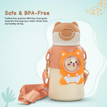 Baybee Baby Sipper Cup with Soft Silicone Straw Spill-Proof & Safe Sippy Bottle for Kids (500ml) BAYBEE