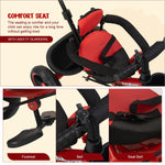 Baybee Tovino 2 in 1 Convertable Baby Tricycle for KidsSmart Balanced Baby Trikes Baybee India