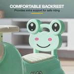 Baybee Kermit Ride on Cars for Kids Indoor Baby Push Ride-ons with Glowing Lights BAYBEE