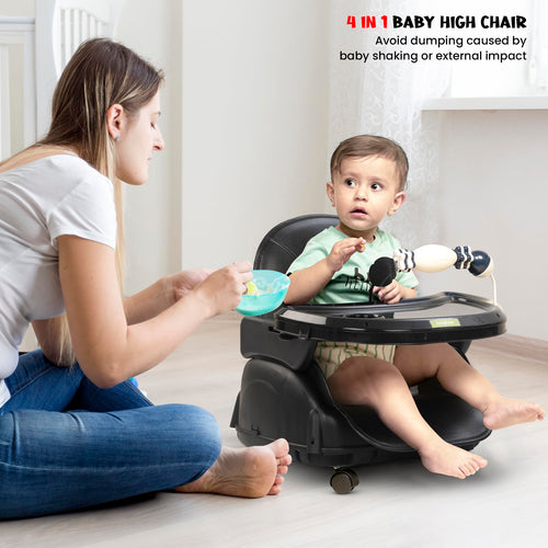 Baybee 4 in 1 Nora Convertible High Chair for kids with Adjustable Height BAYBEE
