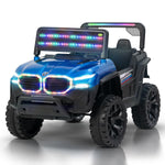 Baybee Alfton Pro Battery Operated Jeep for Kids, Ride on Toy Kids Car with RGB Lights & Music,Rechargeable Electric Jeep Car for Kids to Drive 2 to 6 Years