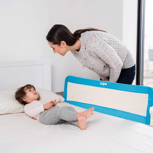 BAYBEE Bed Rail Guard Height Adjustable Barrier for Baby - 180 x 42 cm BAYBEE