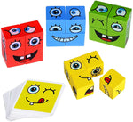 Baybee Wooden 3D Expression Puzzle Building Blocks for Kids BAYBEE