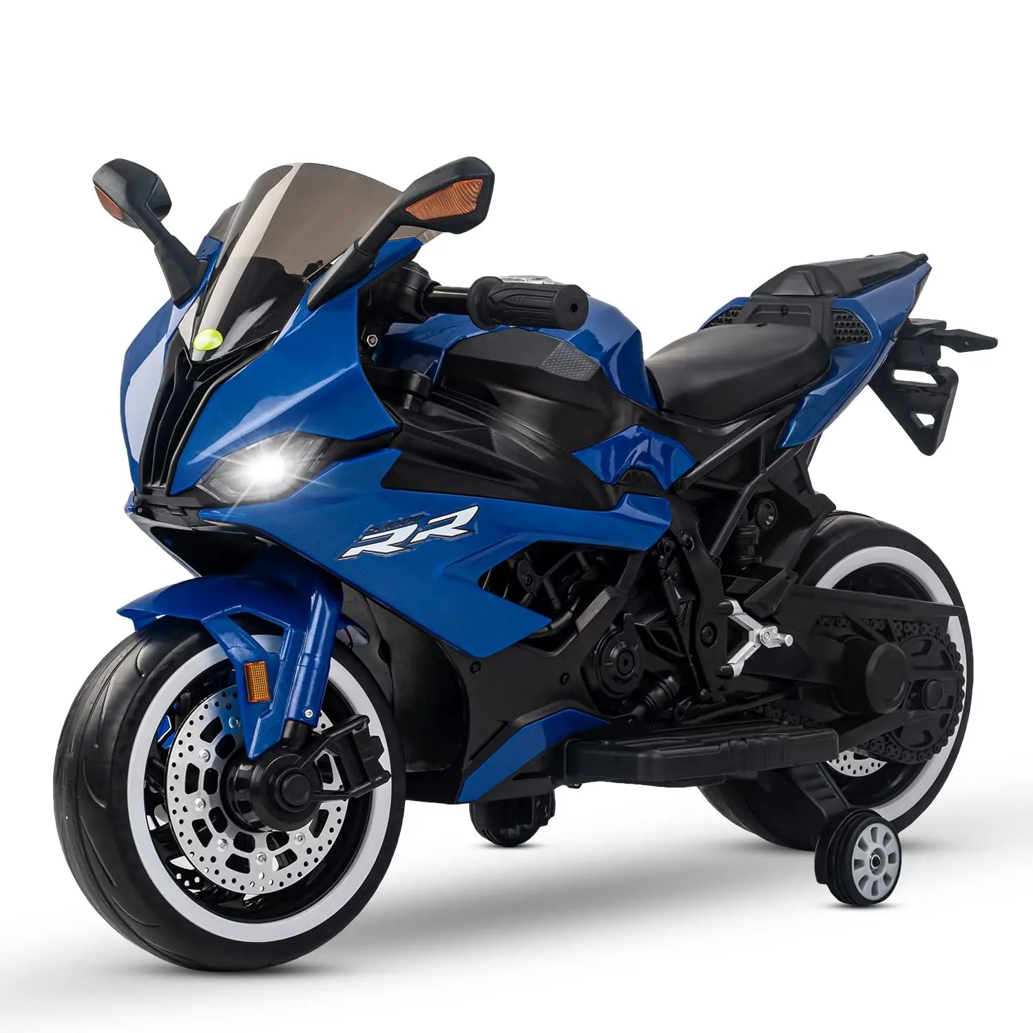 Baybee RR Ultra Battery Operated Ride on Electric Bike with Led Lights, Music & USB