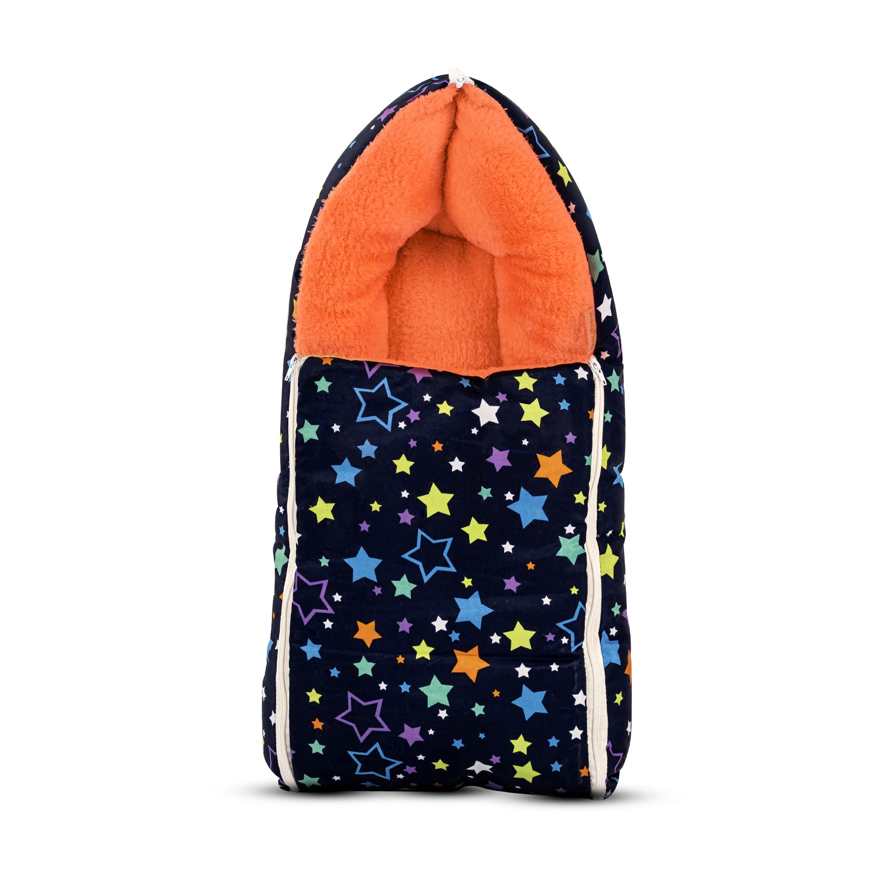 Baybee Little Max 3 in 1 Baby's Cotton Bed Cum Carry Bed Printed Baby Sleeping Bag-Baby Bed-Infant Portable Bassinet