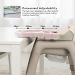Baybee Breeze High Chair with Musical & Dual Removable Trays, Adjustable Feeding Chair Baybee India