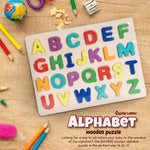 Baybee Alphabetical Wooden Puzzle Game for Toys BAYBEE