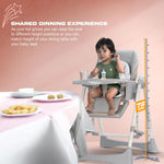 Baybee Nivio Convertible 3-in-1 Baby High Chair for Kids Baybee India