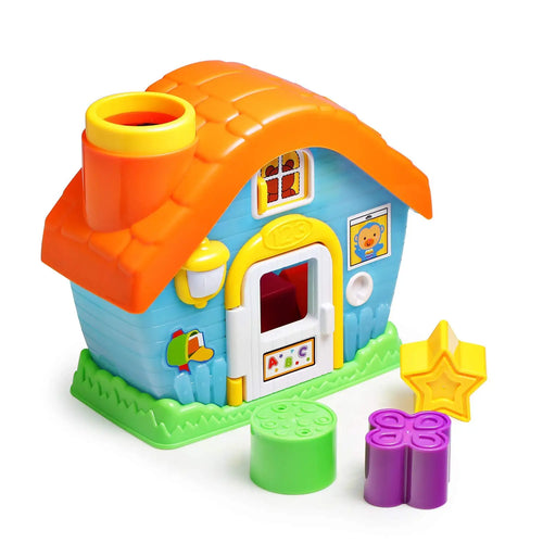 Baybee Infunbebe Shape Sorting House Toy - Baby Playhouse for Kids BAYBEE