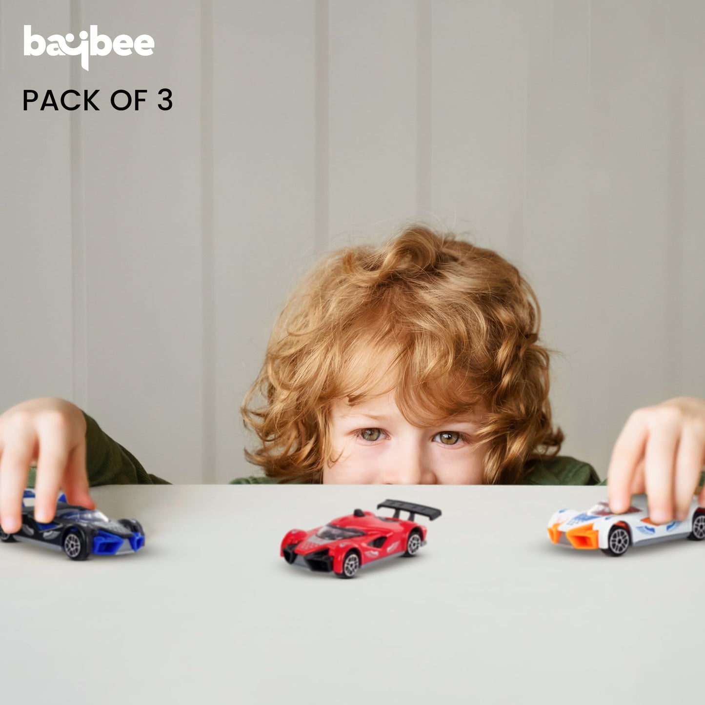 BAYBEE Push and Go Street Racing Cars for Kids