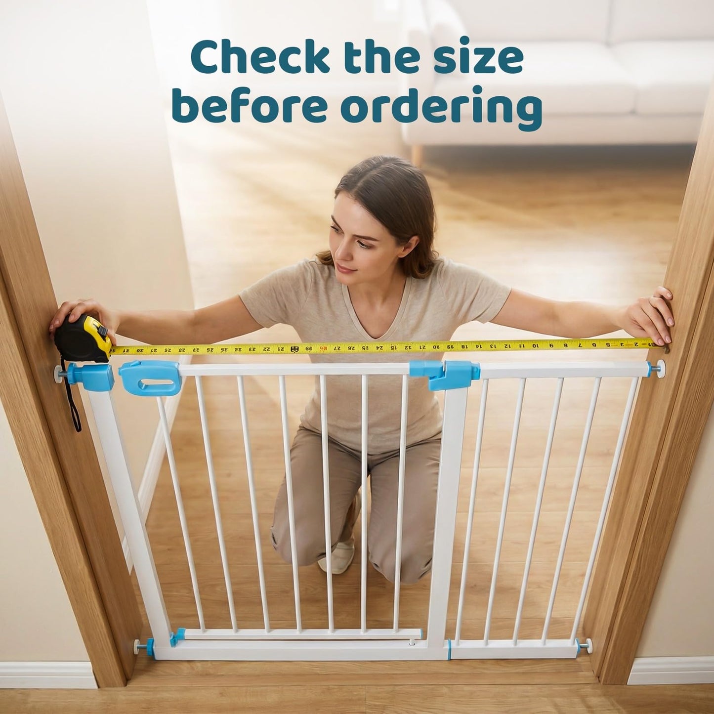 Baybee Safety Gate Extension 30cm Compatible Extension for Doorways BAYBEE