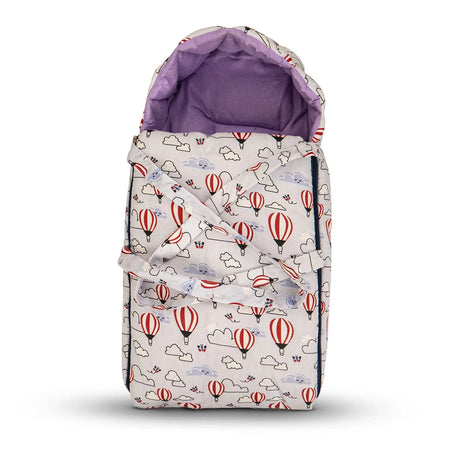 BAYBEE Freya Luxury Casey Sleeping Carry Bag, Cotton Baby Bed Cum Carry Bed, Printed Baby Sleeping Bag for Kids-Infant Portable Bassinet BAYBEE