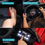 Baybee TerraX Battery Operated Jeep for Kids with Parental Control Baybee India