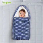 BAYBEE 3 in 1 Baby's Cotton Bed Cum Carry Bed, Printed Baby Sleeping Bag-Baby Bed BAYBEE