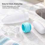 Baybee Silicone Food Squeeze Feeder Anti-Colic & BPA Free with Spoon for Infants Baybee India