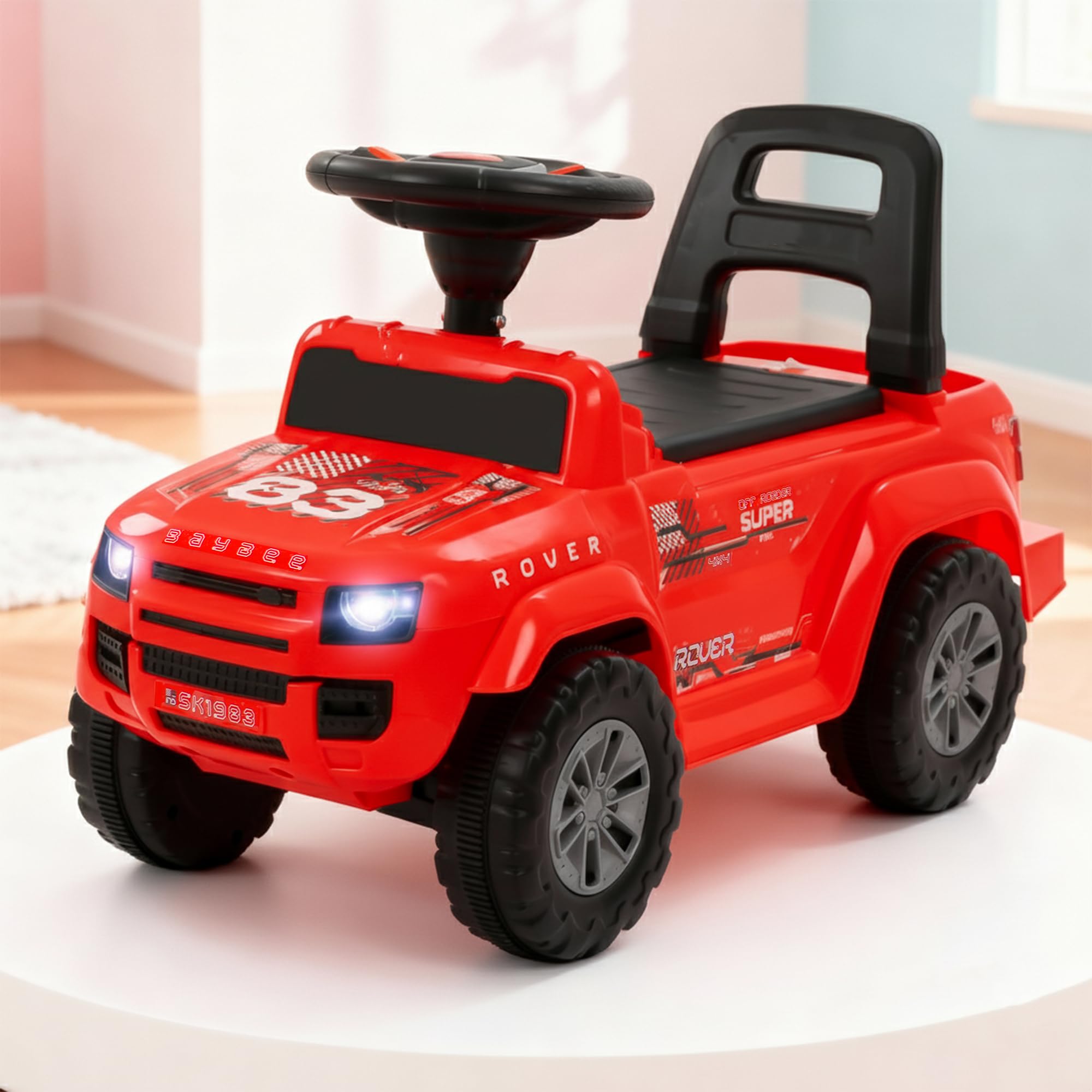 Baybee Rover Baby Ride on Car for Kids Push Rideons Toys Car
