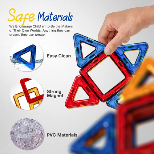 Baybee Magnetic Tiles Building Blocks Toy for Kids BAYBEE