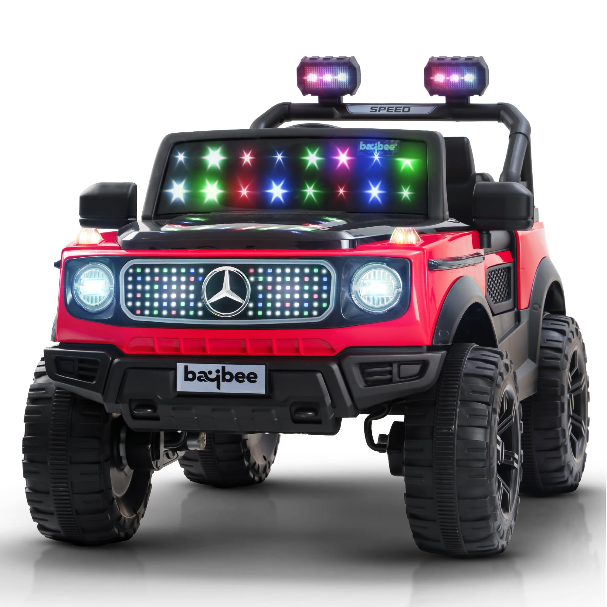 Baybee Benzie 4×4 Battery Operated Jeep for Kids, Ride on Toy Kid Car