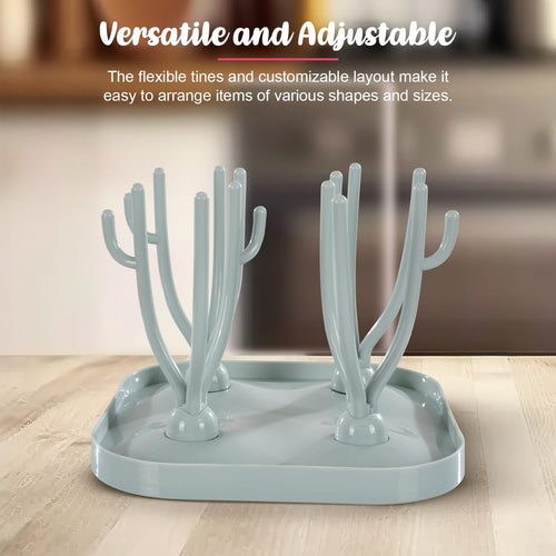 Baybee Baby Bottle Drying Rack for Babies, Baby Sterilizer and Dryer for Feeding Bottles with 16 Racks BAYBEE